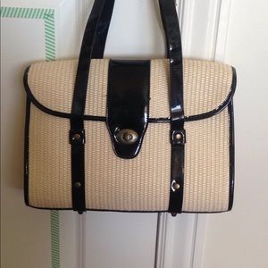 Ann Taylor LOFT woven purse